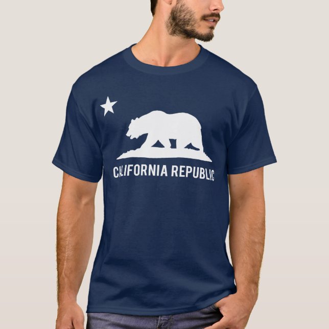 Camiseta República de Califórnia - básica (Frente)