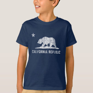 Camiseta República de Califórnia do vintage