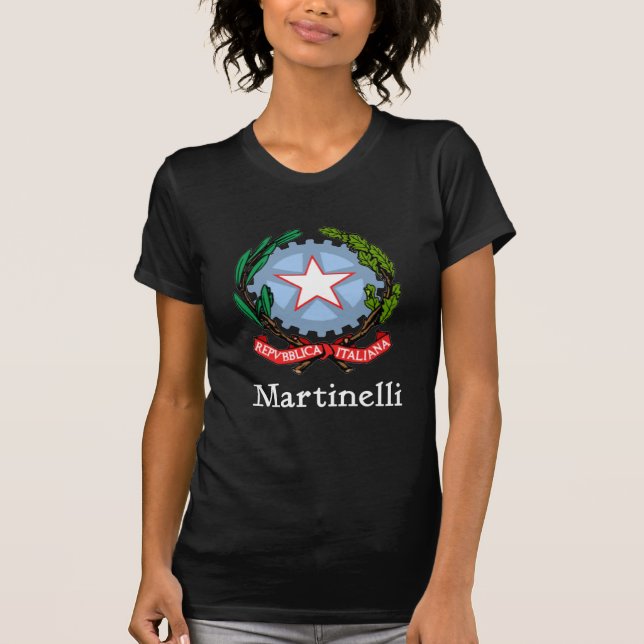 Camiseta República de Martinelli de Italia (Frente)