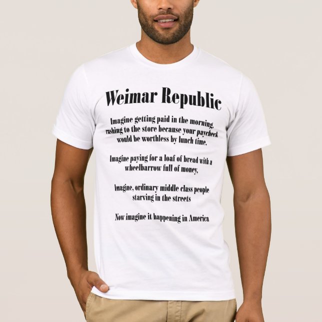 Camiseta República de Weimar (Frente)