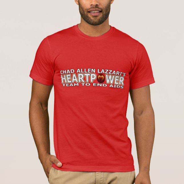 Camiseta República do Tchad Allen Lazzari Heartpower (Frente)