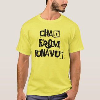 Camiseta República do Tchad de Nunavut T autêntico