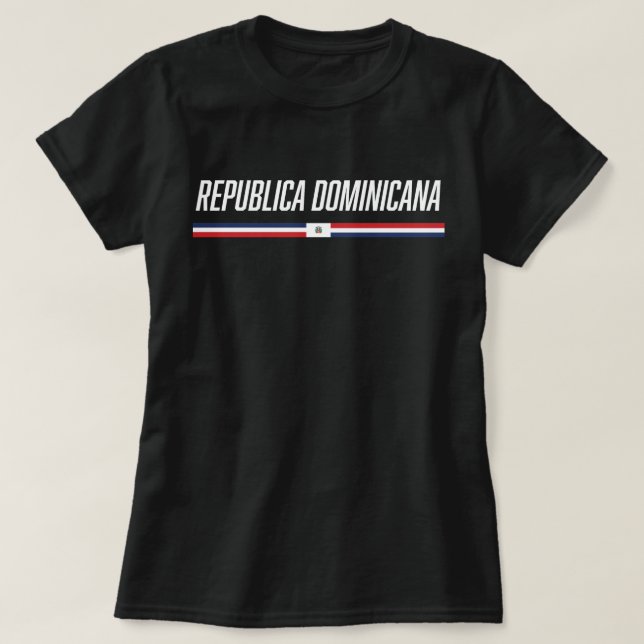 Camiseta República Dominicana (Frente do Design)