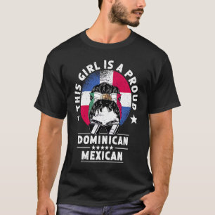 Camiseta República Dominicana Bandeira México Menina De Cul