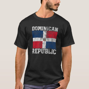 Camiseta República Dominicana Bandeira Orgulho Raia Família