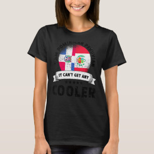 Camiseta República Dominicana Bandeira Peru País Patriótico