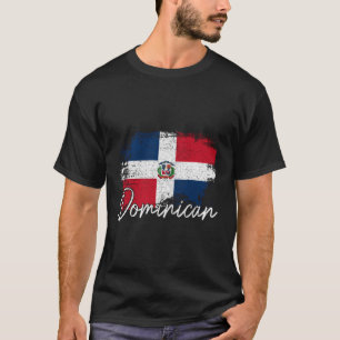 Camiseta República Dominicana Bandeira Raízes do Orgulho Do