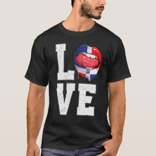 Camiseta República Dominicana Bandeira Ventilador de futebo
