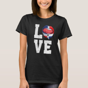 Camiseta República Dominicana Bandeira Ventilador de futebo