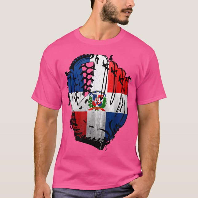 Camiseta República Dominicana Baseball Shortstop Outfielder (Frente)