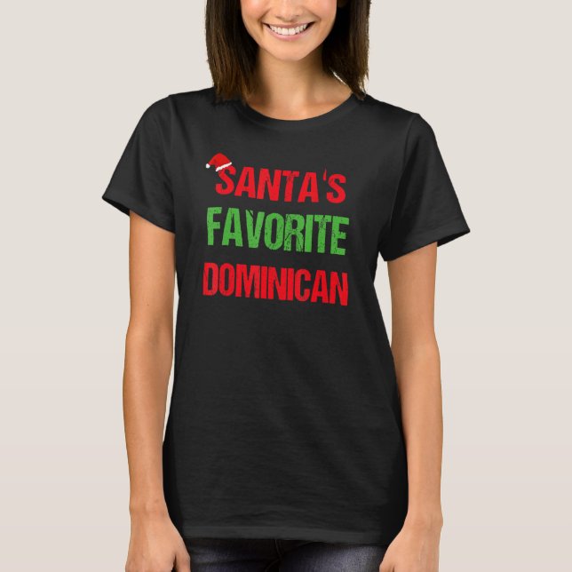 Camiseta República Dominicana Pajama Natal (Frente)