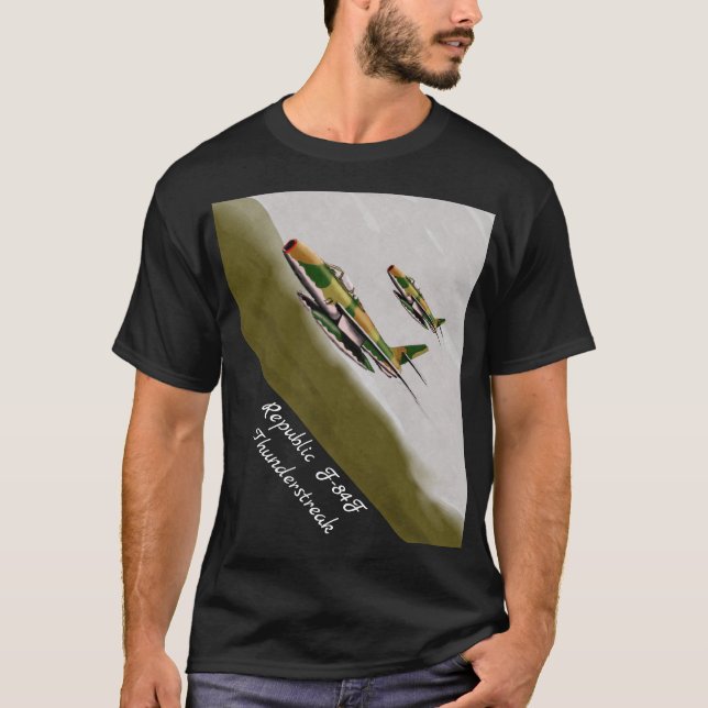 Camiseta República F-84F Thunderstreak (Frente)