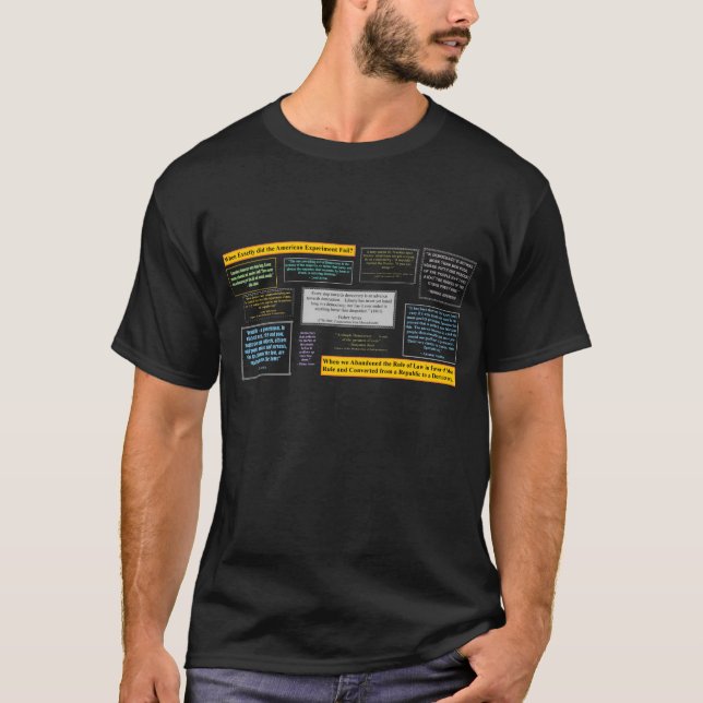 Camiseta República ou democracia (Frente)