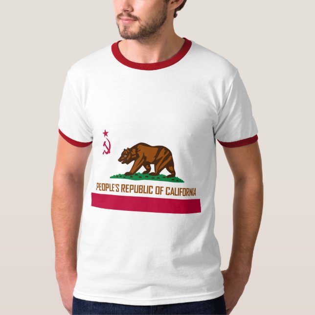 Camiseta República Popular de Califórnia (Frente)
