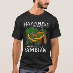 Camiseta República Zambiana do Casamento das Raízes do Patr