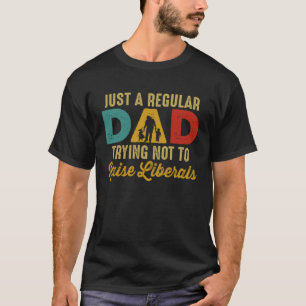Camiseta Republicano Apenas Um Pai Normal Tentando Não Cria