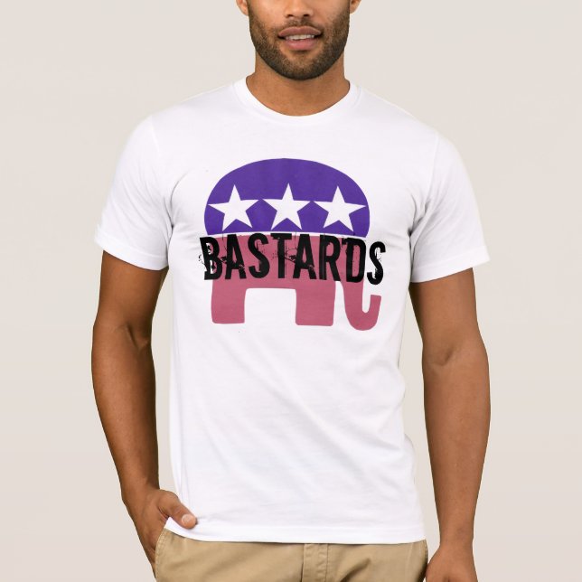 Camiseta Republicano BASTARDS (Frente)