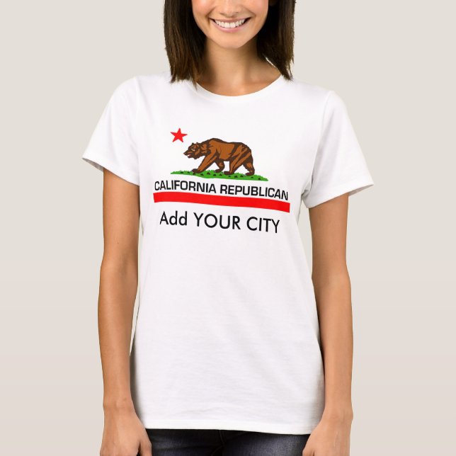 Camiseta Republicano da Califórnia (Frente)