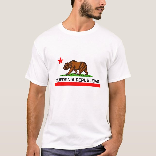 Camiseta Republicano de Califórnia (Frente)