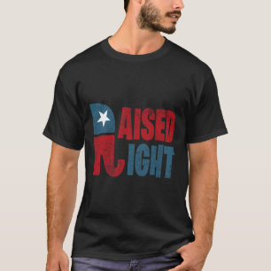 Camiseta Republicano Elefante Voto Republicano Criado Direi