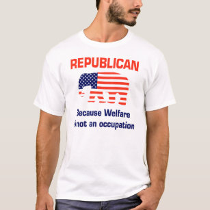 Camiseta Republicano engraçado - bem-estar