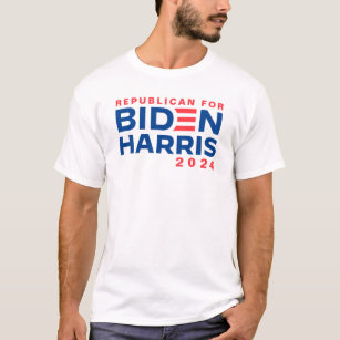 Camiseta Republicano por Biden-Harris Nunca Trump