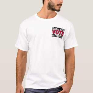 Camiseta Republicano real do voto dos homens