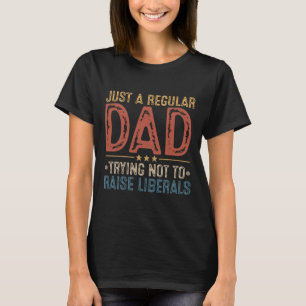 Camiseta Republicano Só Um Pai Normal Tentando Não Criar