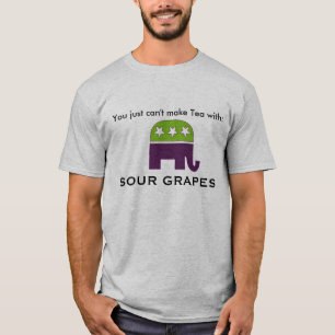 Camiseta republicano, você apenas não pode fazer o chá com:
