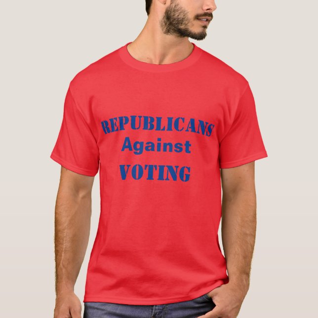Camiseta Republicanos Contra o Voto (Frente)