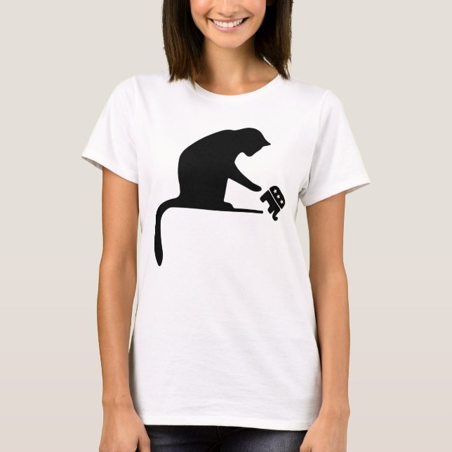 Camiseta Republicanos do gato (Frente)