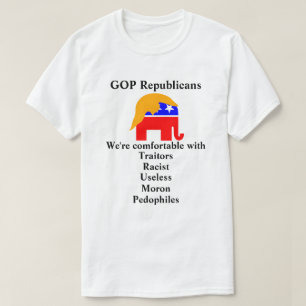 Camiseta Republicanos do GOP nos sentimos confortáveis