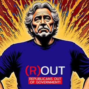 Camiseta Republicanos fora