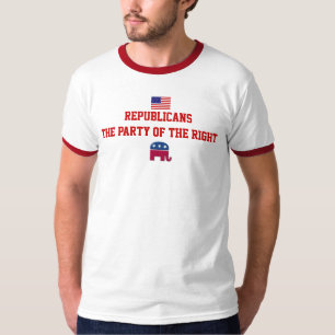 Camiseta Republicanos o partido do direito