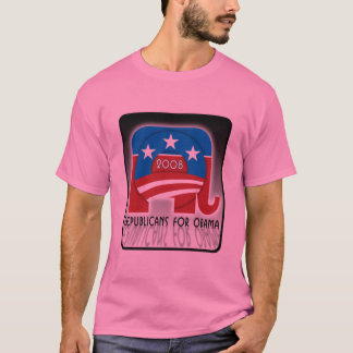 Camiseta Republicanos para Obama