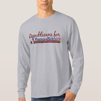 Camiseta Republicanos para Obama Biden
