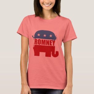 Camiseta Republicanos para Romney