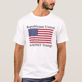 Camiseta Republicanos unidos contra o trunfo