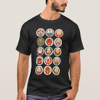 Camiseta Repúblicas da União Soviética