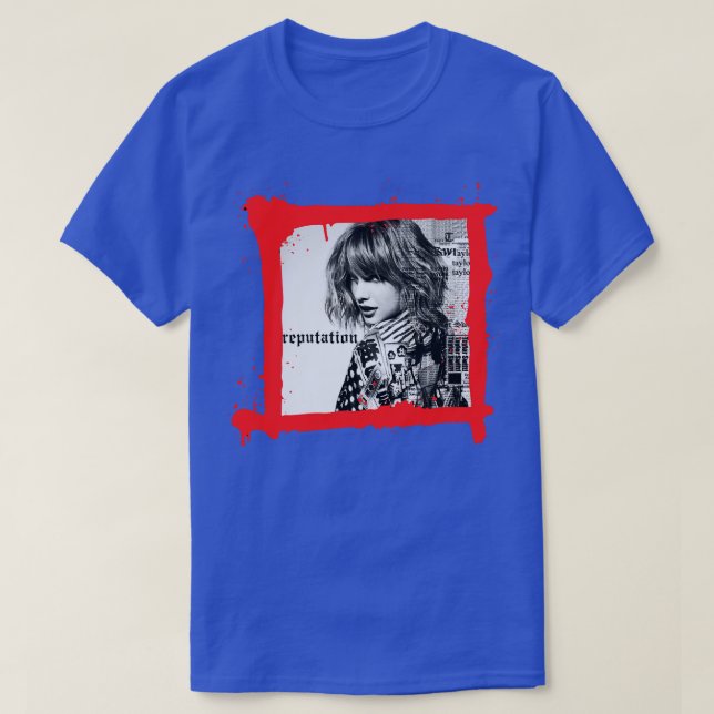 Camiseta Reputação de Versões Swiftie (Frente do Design)