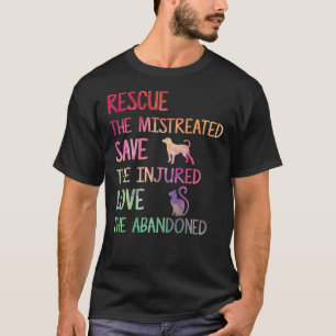 Camiseta RESCUE SALVE AMOR PETROLETERINÁRIO Presente no Vo