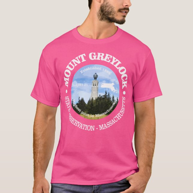 Camiseta Reserva de Estado do Monte Greylock (Frente)