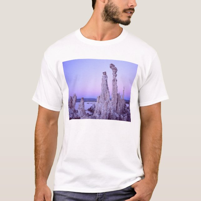 Camiseta Reserva de Mono Lake. Califórnia. EUA. Tufa (Frente)