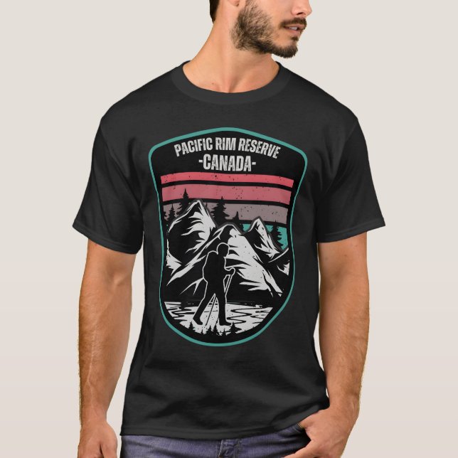 Camiseta Reserva � Espiral do Pacífico Espírito Austrália (Frente)