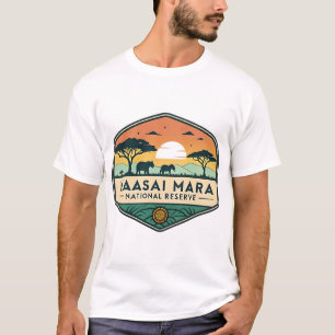 Camiseta Reserva Nacional Maasai Mara (Quênia)