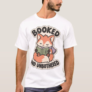 Camiseta Reservado e Impassível Raposa de Leitura Aconchega