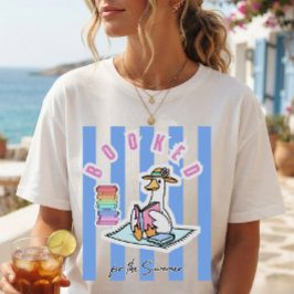 Camiseta Reservado para o Amante do Livro do Pato de Verão