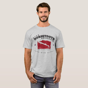 Camiseta Reservatório de Horsetooth do mergulho: Com altur