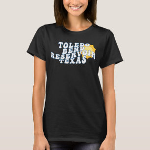 Camiseta Reservatório Toledo Bend Texas TX Nascer do Sol Fé