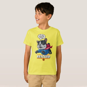 Camiseta Resgatada é minha raça favorita Crianças